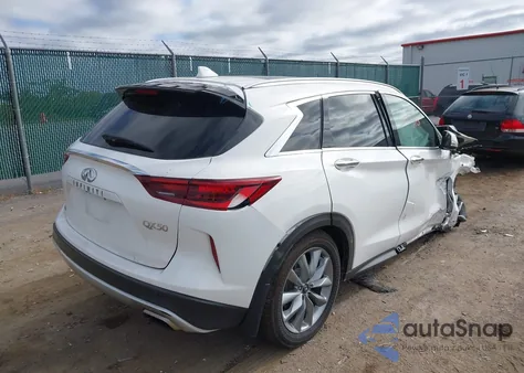 2022 Infiniti Qx50 Luxe Awd from USA, damaged, VIN 3PCAJ5BB2NF106567